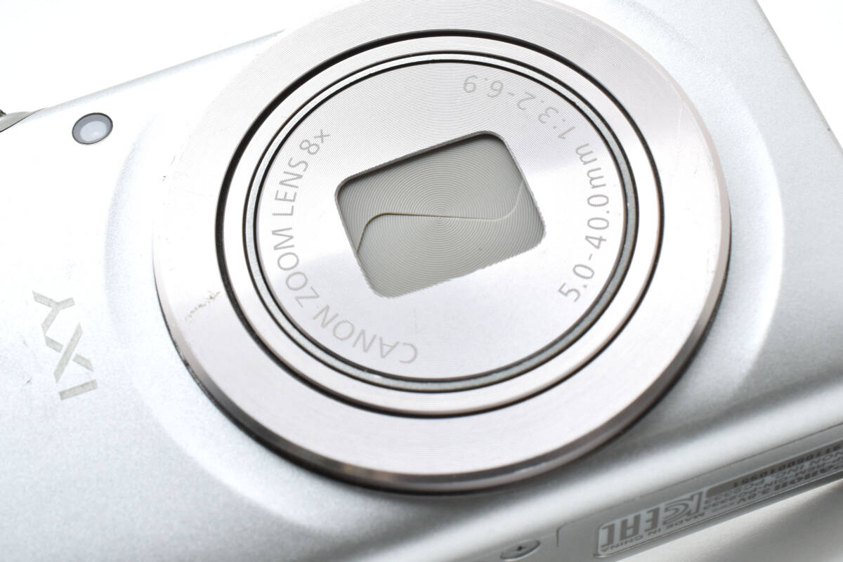 1円～＊キャノン Canon IXY 200 シルバー コンパクトデジタルカメラ イクシー