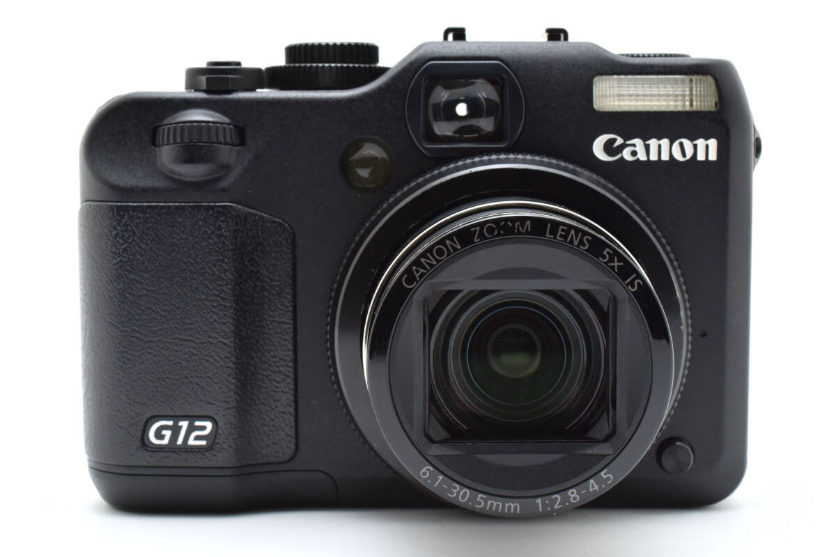 1円～＊Canon キヤノン PowerShot G12 コンパクトデジタルカメラ コンデジ 充電器付