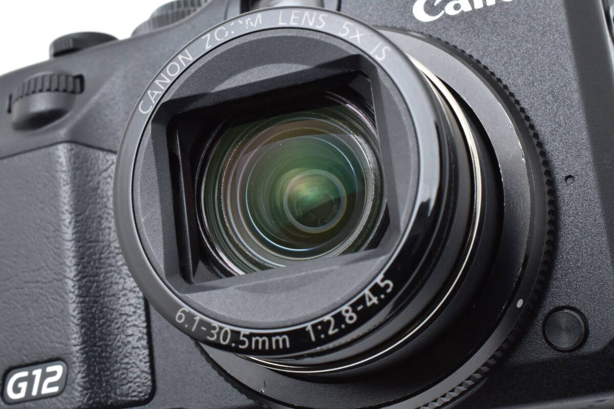 1円～＊Canon キヤノン PowerShot G12 コンパクトデジタルカメラ コンデジ 充電器付