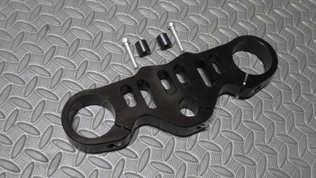 SS900ie,SS1000,900SS,400SSなどに　ジュラルミントップブリッジ　黒アルマイト_画像4