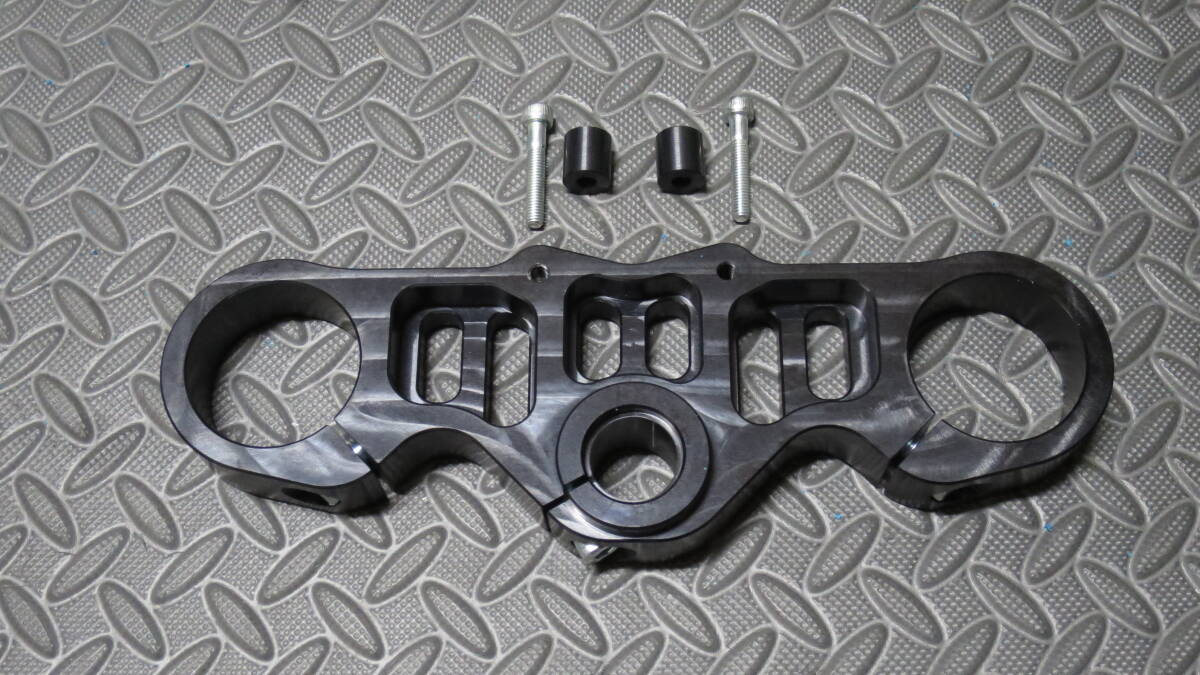 SS900ie,SS1000,900SS,400SSなどに　ジュラルミントップブリッジ　黒アルマイト_画像5