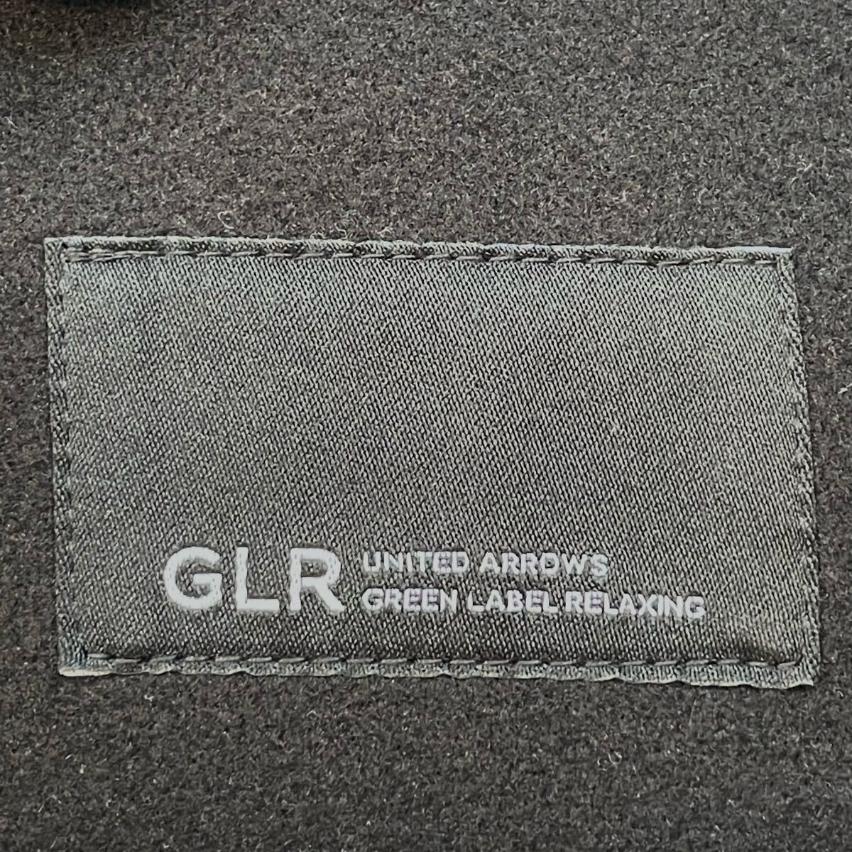 クラシカルなコート◎【GLR UNITED ARROWS】ユナイテッドアローズ 上品 ピー P コート ビジネス ブラック 黒 メンズ サイズ L /Y32941RR_画像8