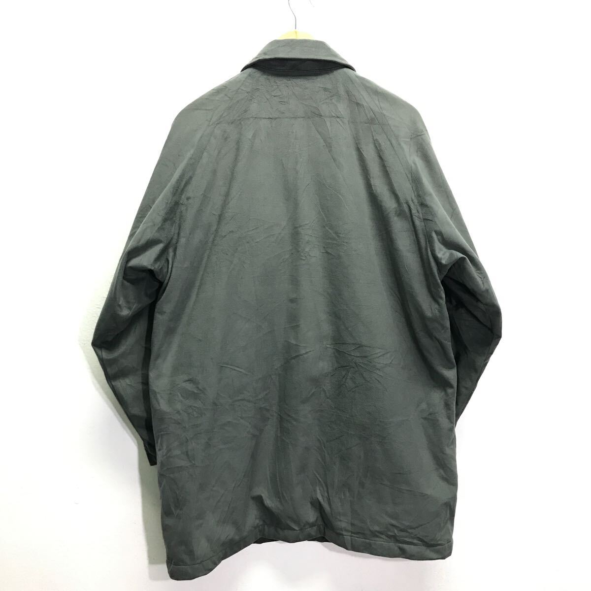 50代60代ミドルエイジの大定番◎【VINTAGECLUB】中綿コート アウター ロング丈 大人の雰囲気 紳士 ビジネスシーン 仕事 カーキ L /Y20779ii_画像3