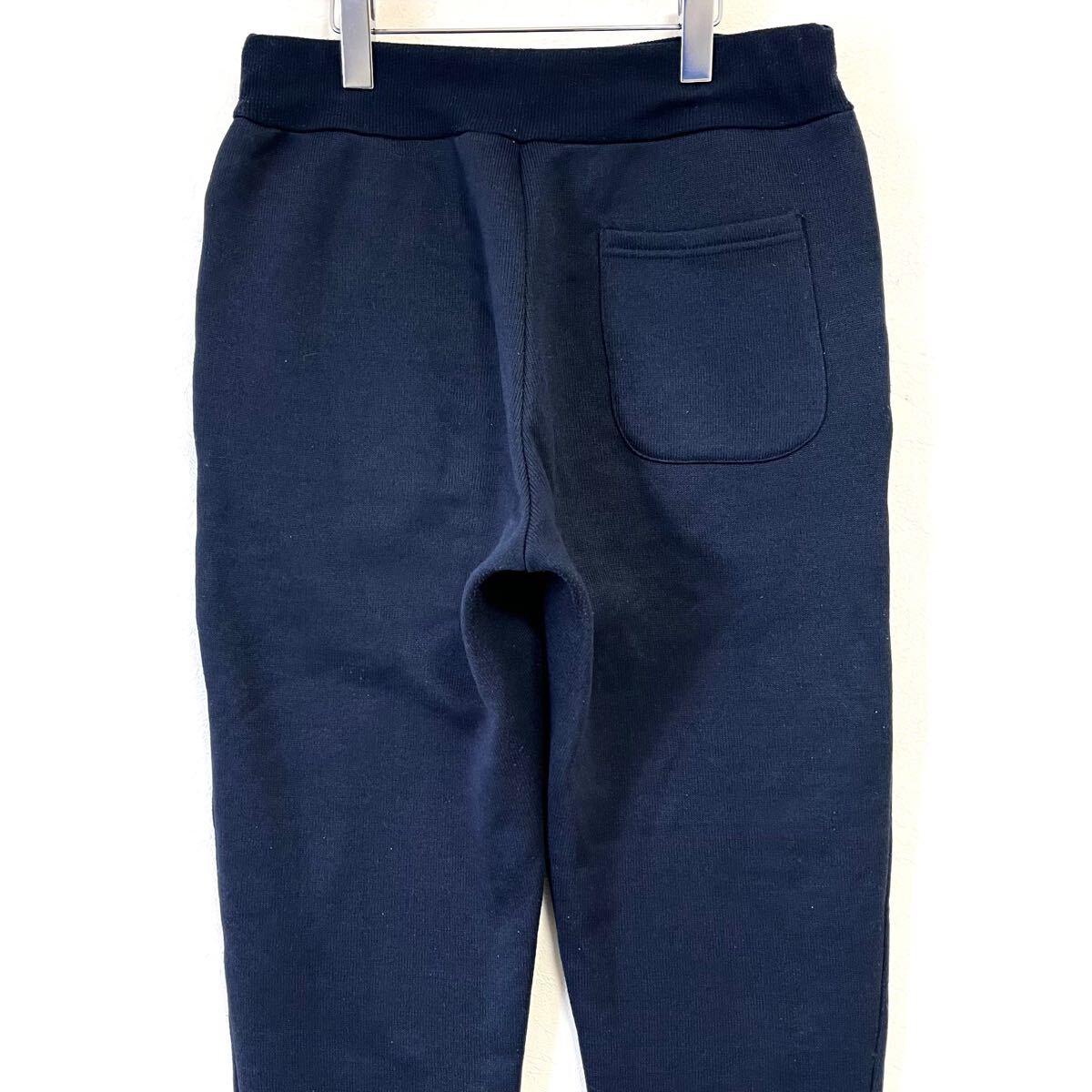 裏ボア◎【Disney】ディズニー MICKEY ミッキー イージー パンツ ボトムス ジョガー 防寒 秋 冬 スポーツ カジュアル ネイビー L/Y23196mQ_画像5