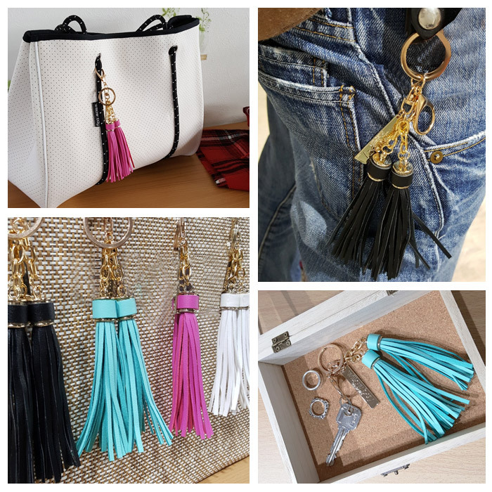 新品 Willow Bay タッセル キーホルダー/チャーム 3pcsセット