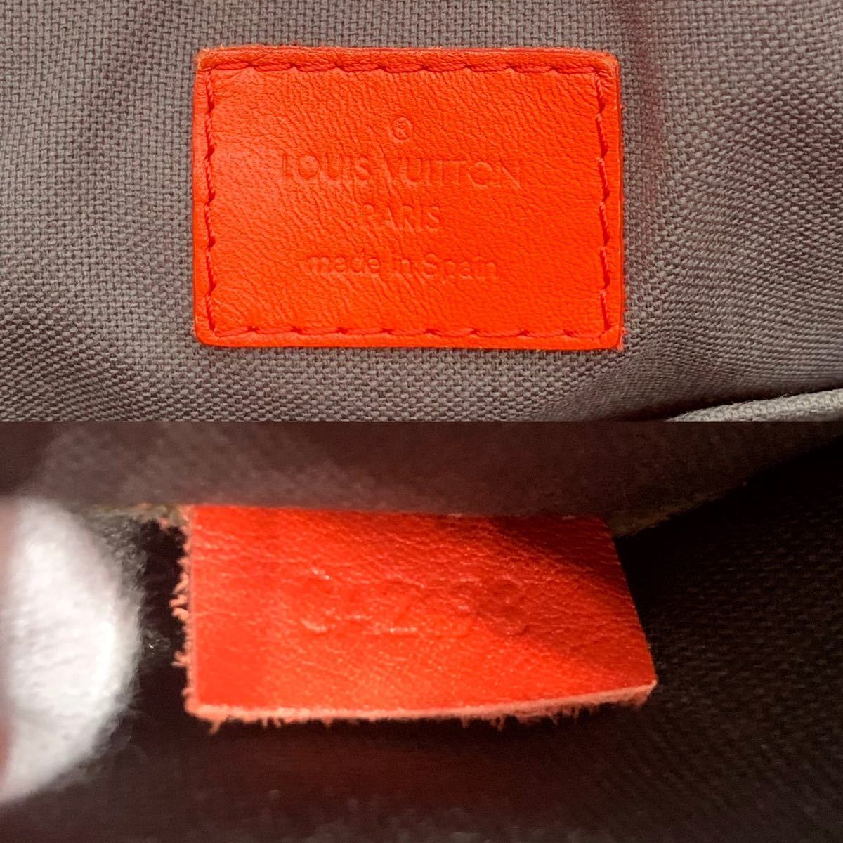 【美品】LOUIS VUITTON ルイヴィトン ダミエ アンフィニ タダオ PM 2way トートバッグ ショルダーバッグ レザー フュージョン