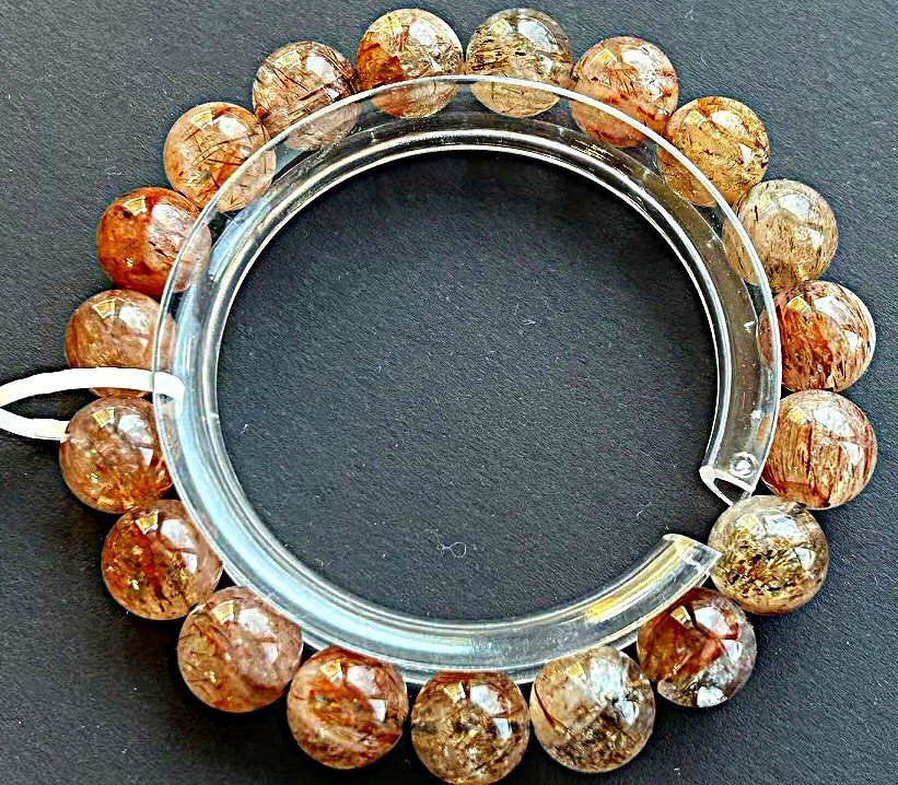 定価235萬円上質(zhì)EU制★ROBEAN★繁栄を唿ぶ★35A天然水晶寶石★スーパーセブン★★ブレスレッ超巨大約10.5mm★Ｄ0192