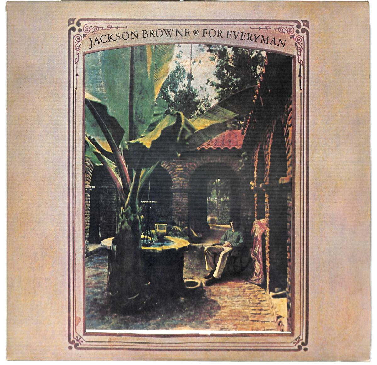 g6182/LP/特殊ジャケ/Jackson Browne/For Everyman_画像1