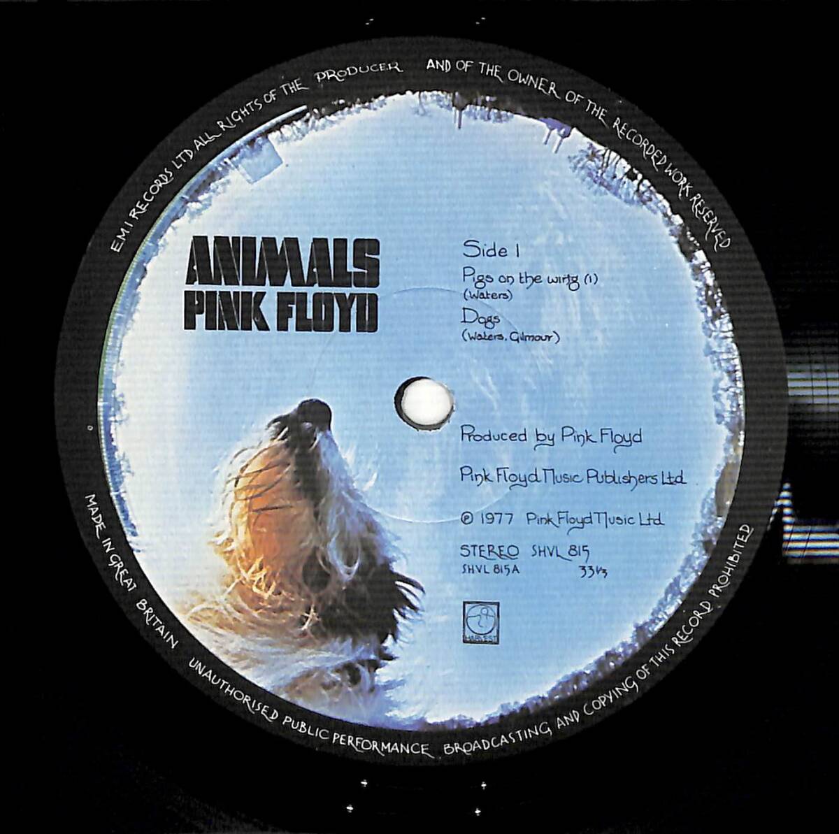 g6033/LP/英/Pink Floyd/Animals/SHVL815