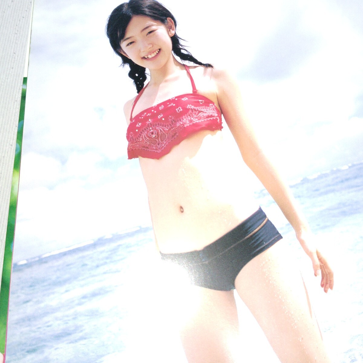 【DVD付き!13歳】鈴木愛(ài)理 寫真集 「CLEAR」 初版 帯付　p2555