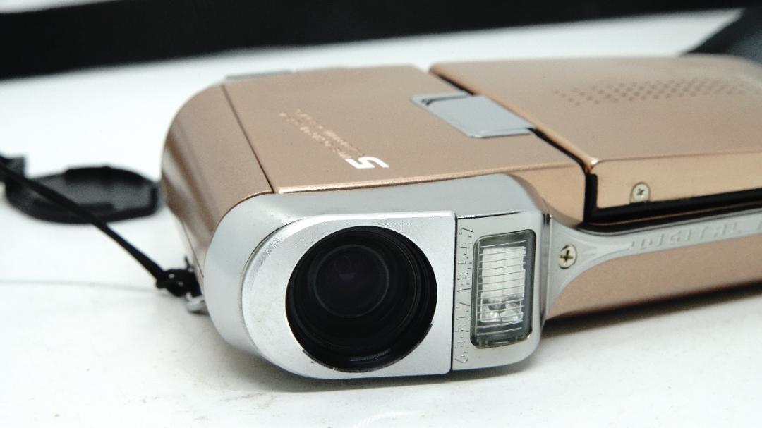 【U2319】 SANYO Xacti DMX-C5 ピンク サンヨー ザクティ