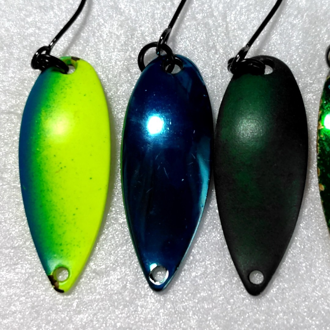 ⑥【中古美品多数】 フォレスト Forest ミュー MIU 2.2g 12枚セット 管理釣り場 管釣り エリア オリカラ 限定カラー 送料180円 同梱歓迎_画像4