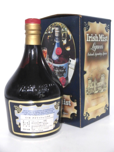 【L2】アイリッシュ ミスト 従価 80年代 舊ボトル 正規(guī)品 箱付【Irish Mist Liqueur】