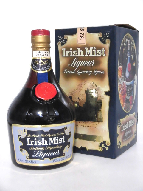 【L2】アイリッシュ ミスト 従価 80年代 舊ボトル 正規(guī)品 箱付【Irish Mist Liqueur】
