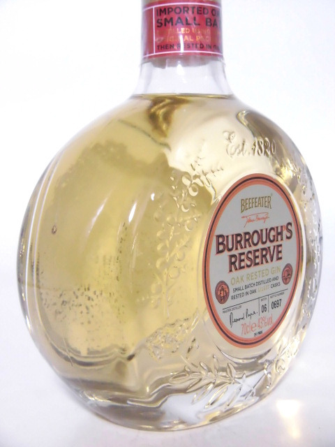 【L2】ビーフィーター バローズ リザーブ リレカスク 正規(guī)品 箱付【BEEFEATER BURROUGH'S RESERVE LILLET CASKS】