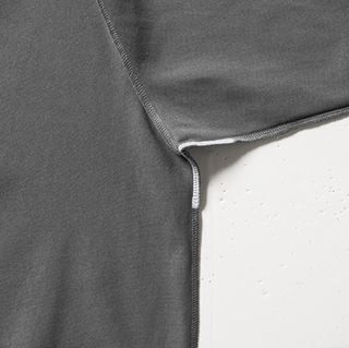 バートル 655 モックネックロングTシャツ ミルスグリーン M 秋冬 ウエア 作業服 男性 メンズ 吸汗速乾 消臭 長袖_画像4