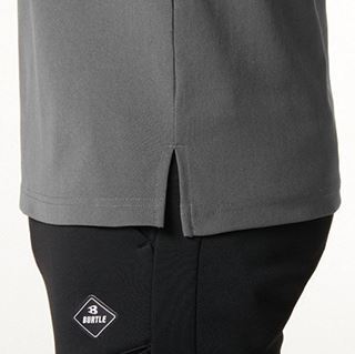 バートル 655 モックネックロングTシャツ ミルスグリーン M 秋冬 ウエア 作業服 男性 メンズ 吸汗速乾 消臭 長袖_画像6