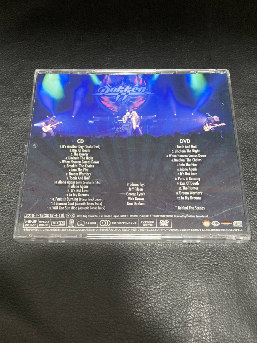 ☆彡廃盤【CD+DVD '18年作】 DOKKEN / Return To The East Live 2016 オリジナル・メンバー 帯付 レア！_画像7