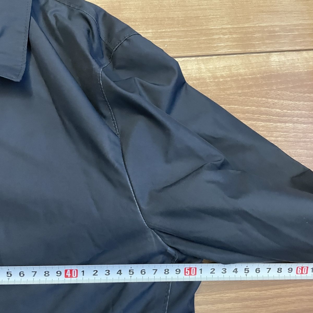 Brooks Brothers ブルックスブラザーズ コート シンプル ブラック USA Sサイズ メンズ 畠S0991-35_画像3