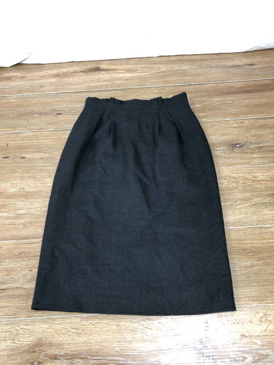 モスキーノ MOSCHINO スカート ベーシック Sサイズ レディース 膝丈 イタリア製 秋冬 畠BH0972-12_画像1