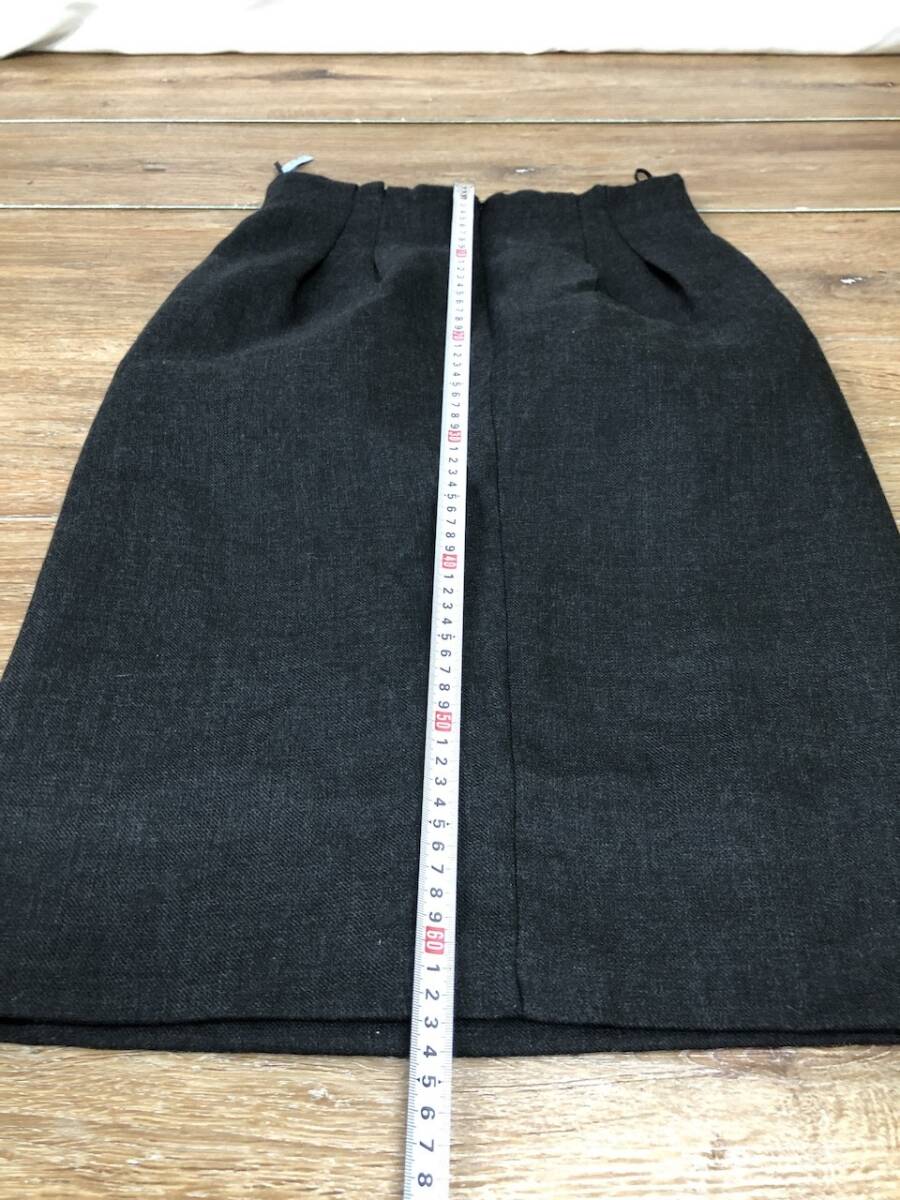 モスキーノ MOSCHINO スカート ベーシック Sサイズ レディース 膝丈 イタリア製 秋冬 畠BH0972-12_画像3