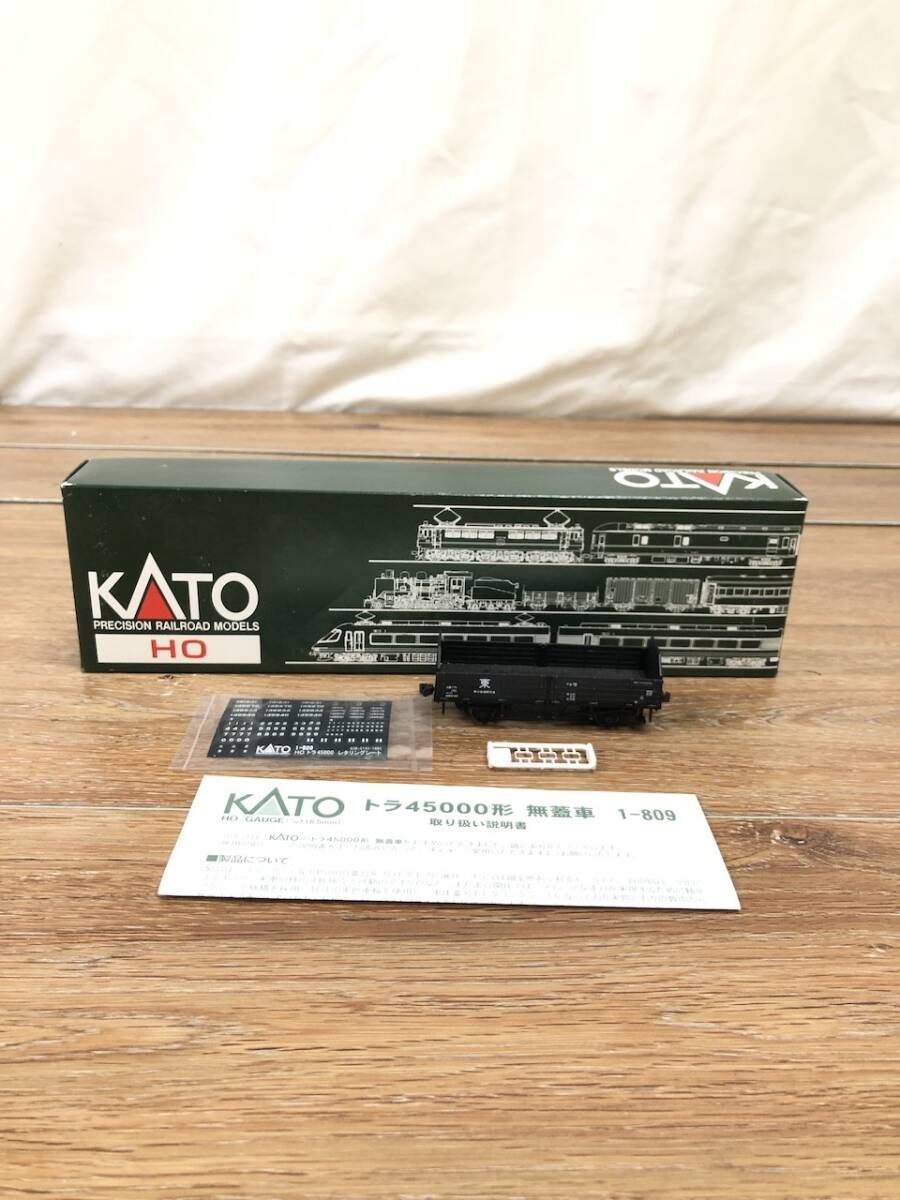 美品 KATO 1-809 トラ45000 HOゲージ 鉄道模型 電車 列車 鉄オタ 清FH736-26_画像1