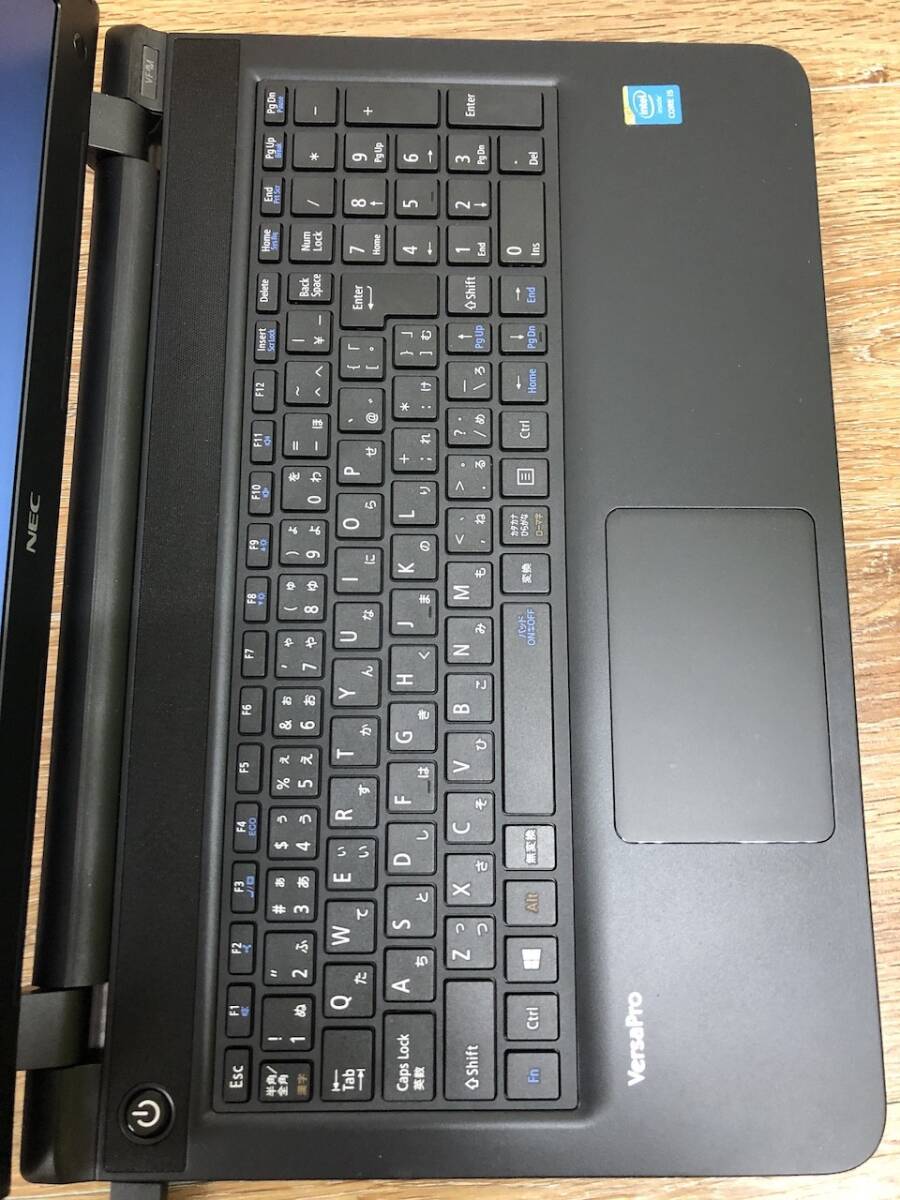 NEC ノートパソコン VersaPro タイプVF PC-VK17TFWL4SZM 15.6型 core i 5 オフィス完備 動作確認済　堀EH0895-39_画像4