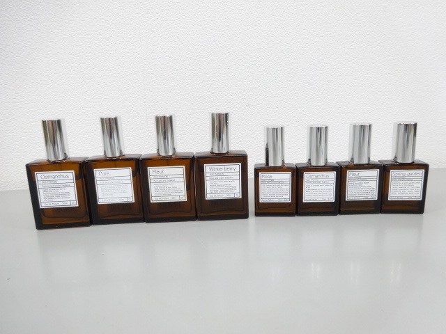 8点セット まとめて AUX PARADIS パルファム オゥパラディ オスマンサス ピュア フルール ウィンターベリー スプリングガーデン 他 香水_画像1