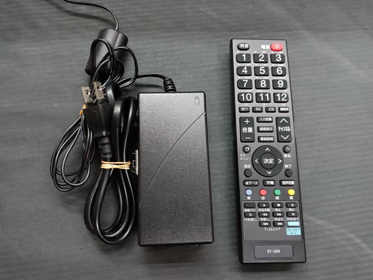 ☆【24インチ/液晶テレビ】DOSHISHA ドウシシャ DOL24H100 24型 液晶 テレビ/2019年製/動作品_画像7
