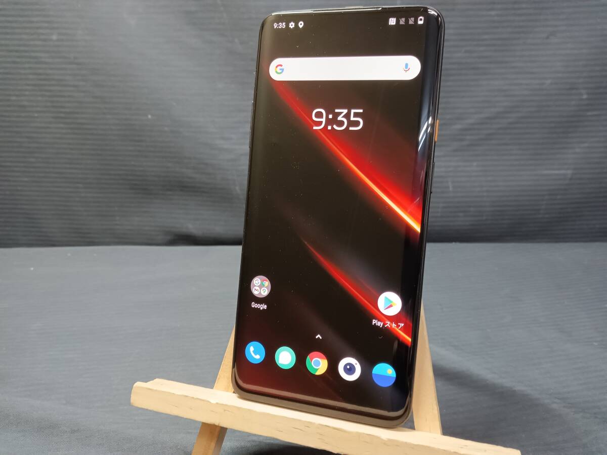 【SIMフリー】OnePlus 7T Pro McLaren HD1910 ROM:256GB/RAM:12GB 6.67インチ Android スマホ/動作品_画像1