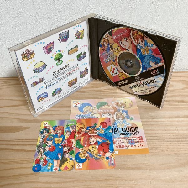 【中古】〈SSソフト〉ときめきメモリアル対戦ぱずるだま 帯付き セガサターン★E2509-0163_画像3