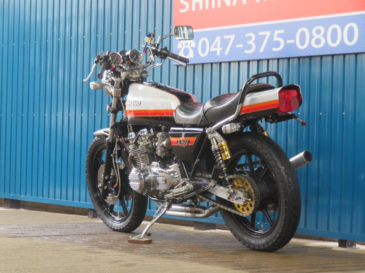 ■【まる得車両】お得に乗れる車両です！！安心の工場ダイレクト販売！■カワサキ Z400FX A0068 KZ400E 車體