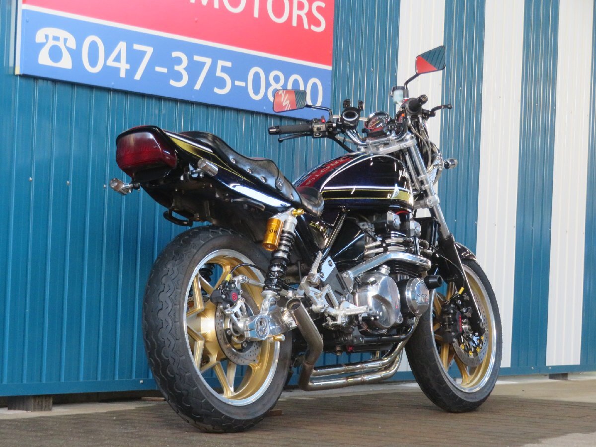 ■『秋の免許取得10萬円応援キャンペーン』11月末まで開催中■日本全國デポデポ間送料無料！カワサキ ゼファーχ カイ A1415 車體 カスタム