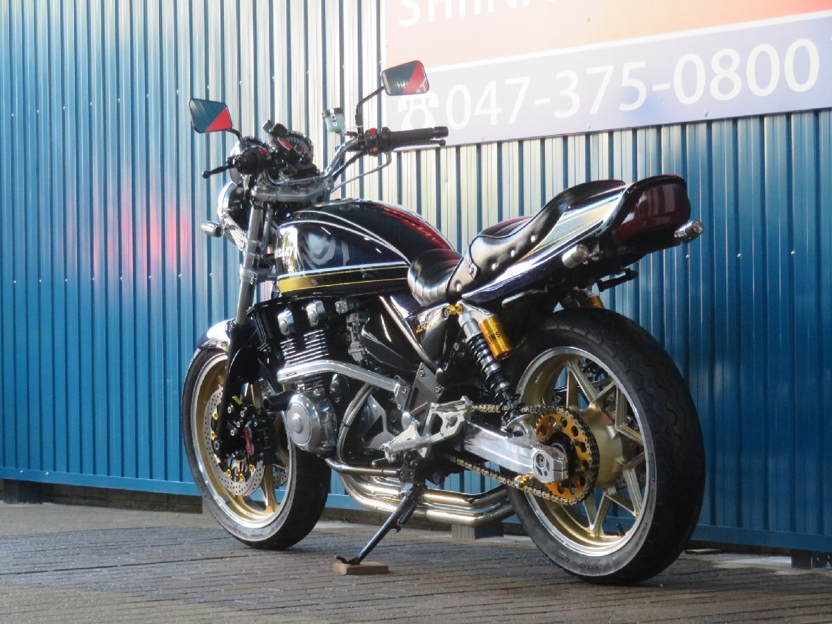 ■『秋の免許取得10萬円応援キャンペーン』11月末まで開催中■日本全國デポデポ間送料無料！カワサキ ゼファーχ カイ A1415 車體 カスタム