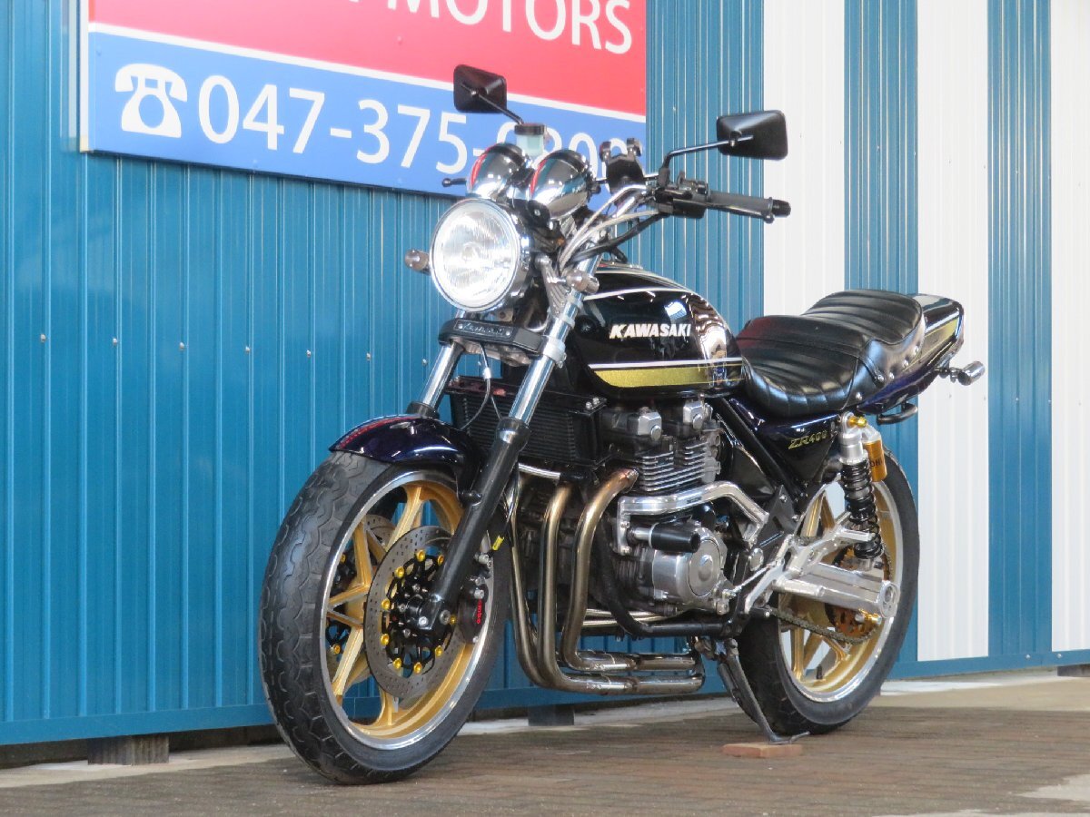 ■『秋の免許取得10萬円応援キャンペーン』11月末まで開催中■日本全國デポデポ間送料無料！カワサキ ゼファーχ カイ A1415 車體 カスタム