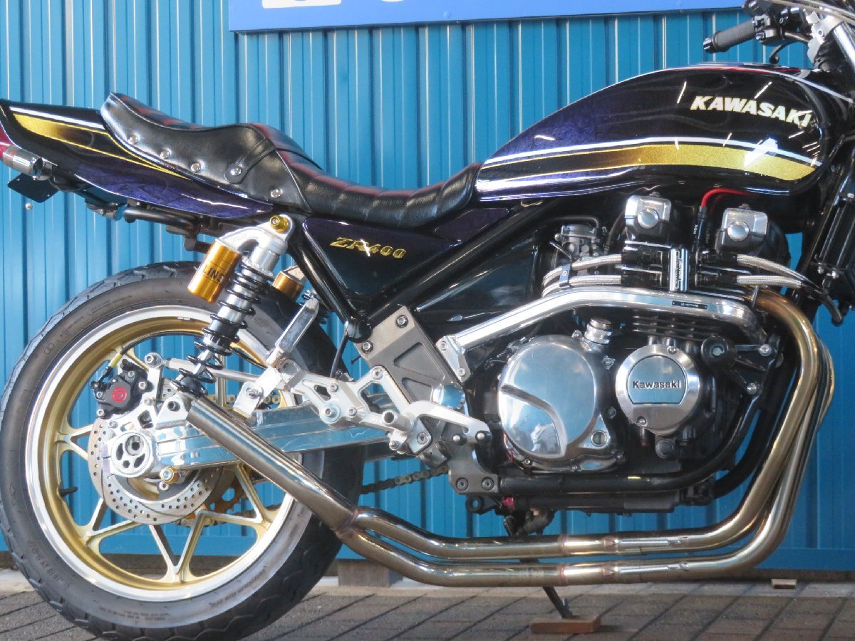 ■『秋の免許取得10萬円応援キャンペーン』11月末まで開催中■日本全國デポデポ間送料無料！カワサキ ゼファーχ カイ A1415 車體 カスタム