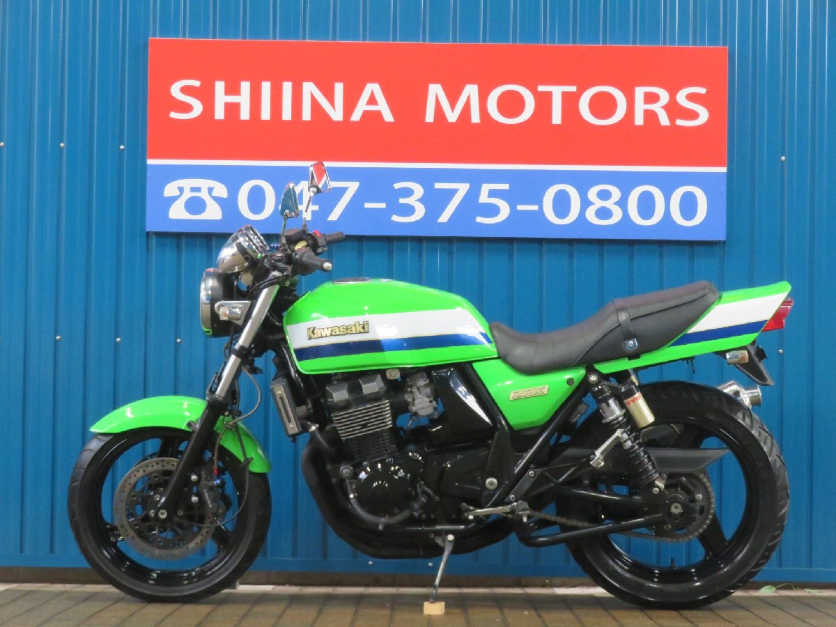 ■価格更新??！大幅値引き?。“残膜喂謦昆ぅ欹蓉湁樱?！■カワサキ ZRX400 B0146 ローソンカラー ZR400E 車體 本店ベース車