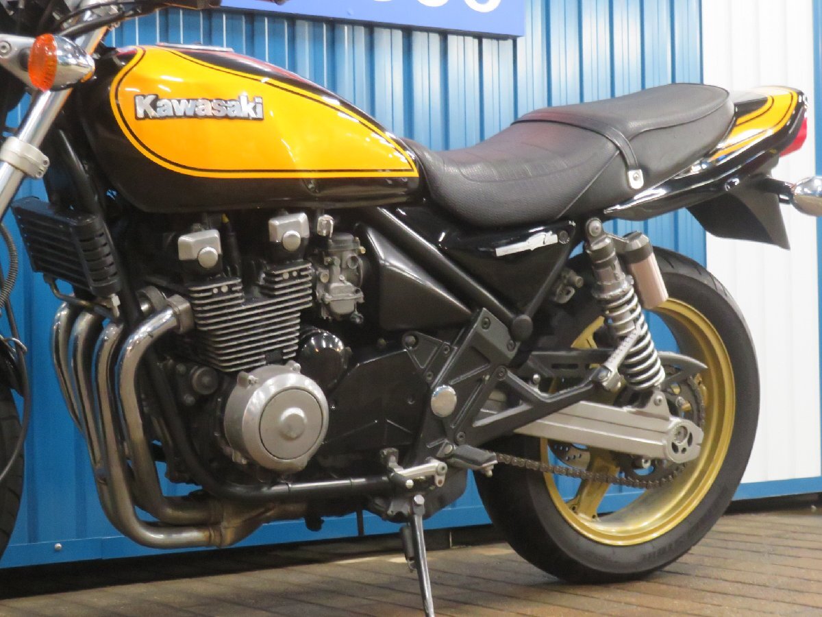 ■価格更新！！大幅値引き！！安心の工場ダイレクト販売！■イエローボール/ゴールドホイール/カワサキ ゼファーχ HB0074 車體 ベース車