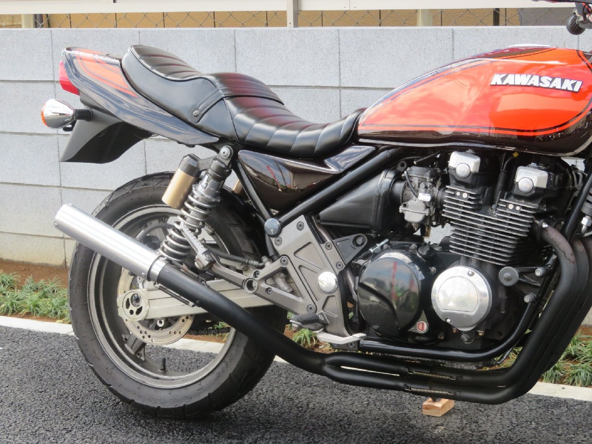 ■価格更新??！大幅値引き??！安心の工場(chǎng)ダイレクト販売！■集合管/カワサキ ゼファーχ カイ B0210 火の玉 ZR400C 車體 埼玉店ベース車