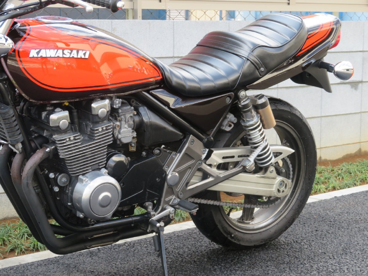 ■価格更新?。〈蠓鶄幰?！安心の工場(chǎng)ダイレクト販売！■集合管/カワサキ ゼファーχ カイ B0210 火の玉 ZR400C 車體 埼玉店ベース車