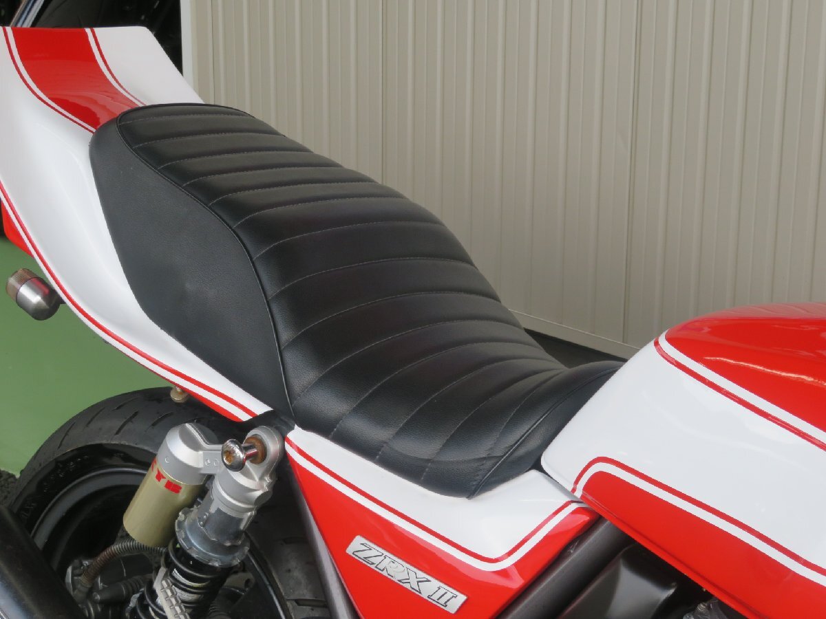 ■価格更新?。〈蠓鶄幰?！安心の工場(chǎng)ダイレクト販売！■KERKER/タックロール/カワサキ ZRX2 B0253 ZR400E 白/赤 車體 埼玉店ベース車