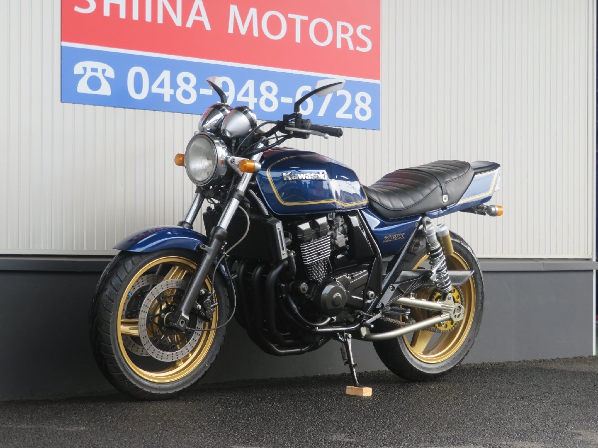 ■価格更新??！大幅値引き！！安心の工場ダイレクト販売！■カワサキ ZRX2 B0267 ZR400E マーク2カラー 車體 埼玉店ベース車