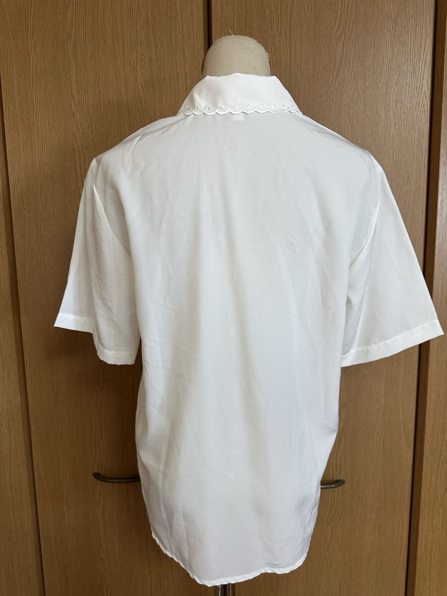 ◇Fun Jat Hang 昭和レトロ古着ヴィンテージ 花刺繍デザイン ブラウス◇_画像6