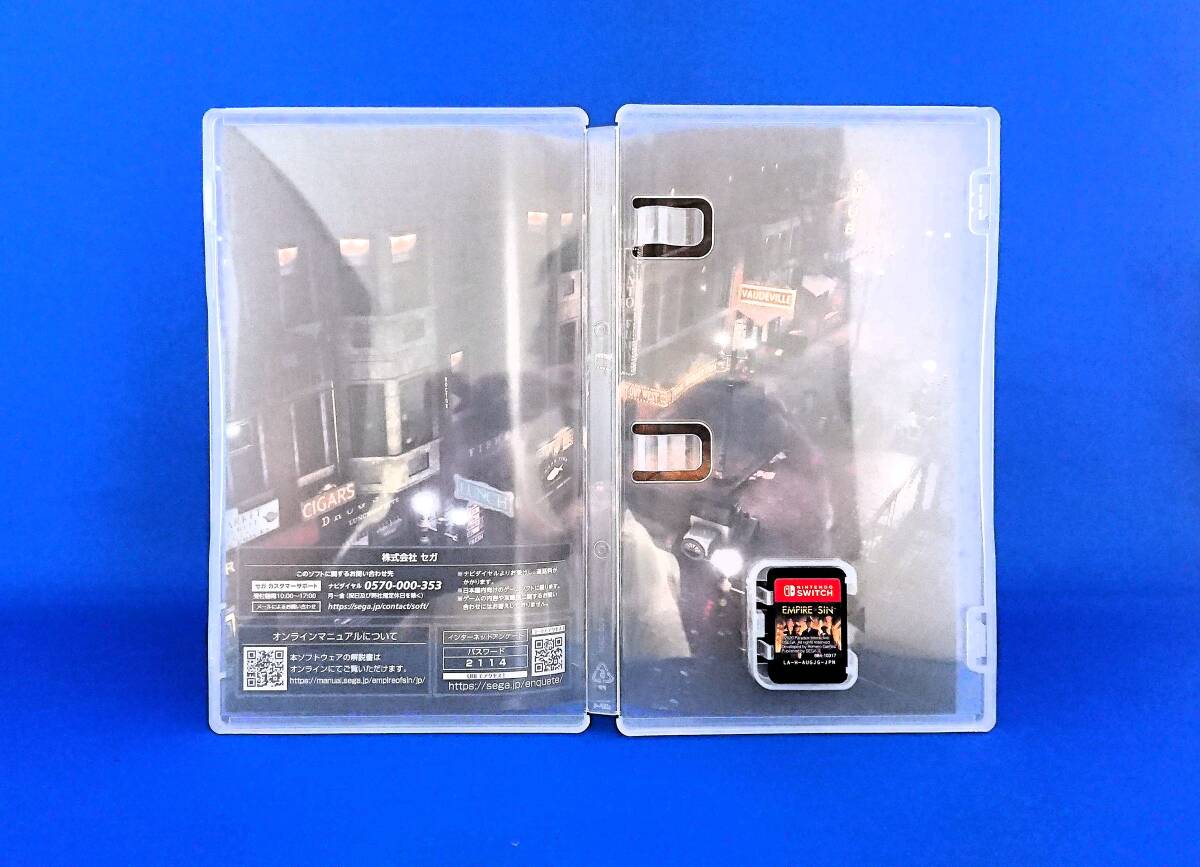 Switch ソフト エンパイア・オブ・シン 即決!_画像2