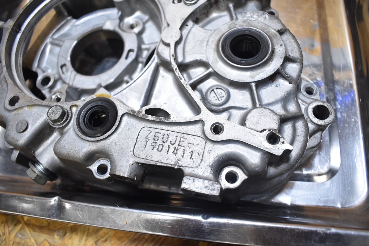 美品 モンキー 純正 クランクケース クランク z50j-2002 baja バハ /検 t50 ゴリラ ダックス 武川 シャリー Gクラフト キタコ AB22 AB27