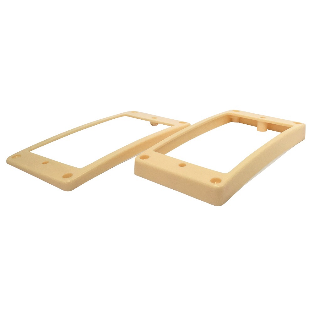 YJB PARTS エスカッション アイボリー カーブド(アーチド) ビス付き (メール便のみ送料無料)_画像2