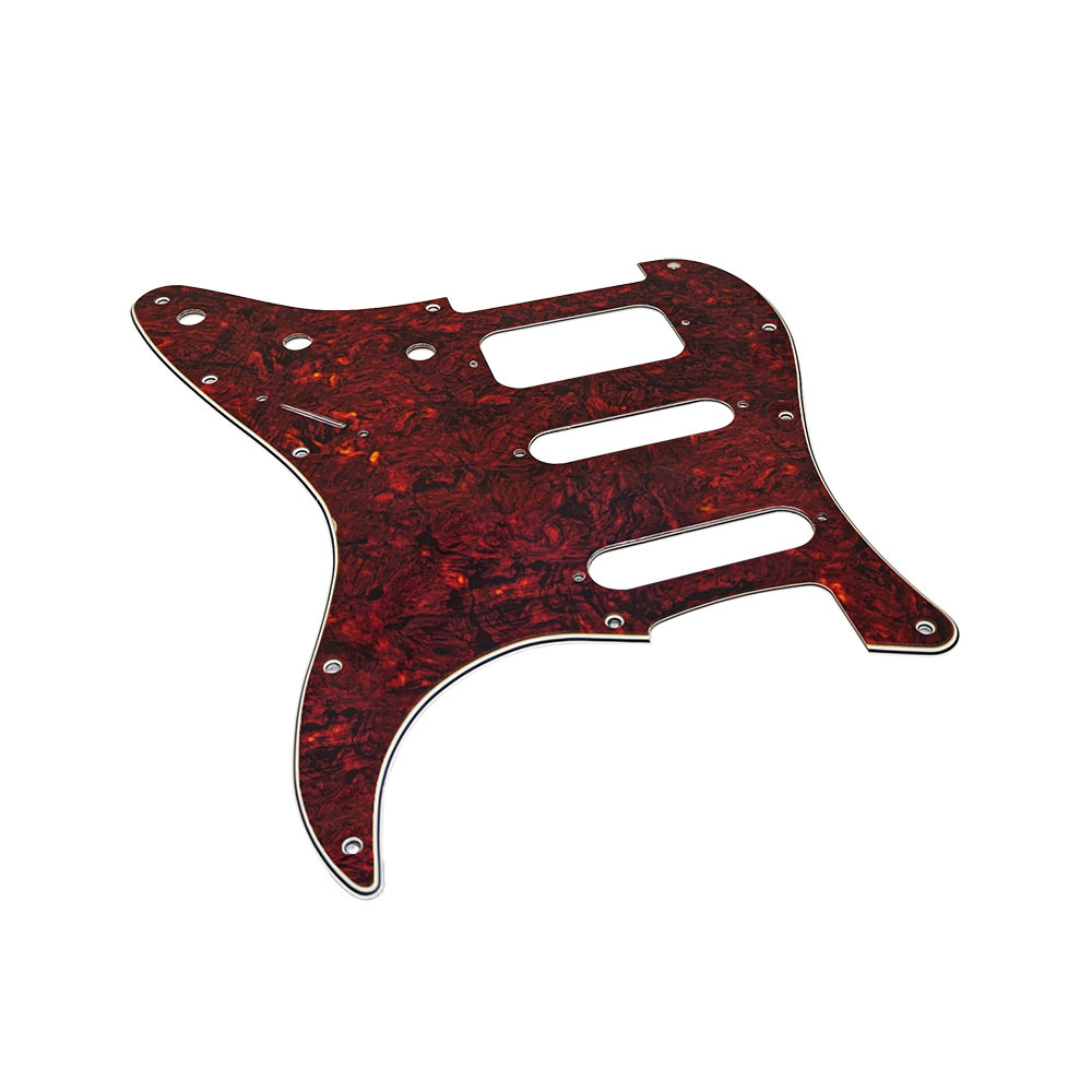 YJB PARTS Fat-ST(SSH) ストラト用ピックガード 赤べっ甲4P インチ 日本製 (メール便のみ送料無料)_画像2