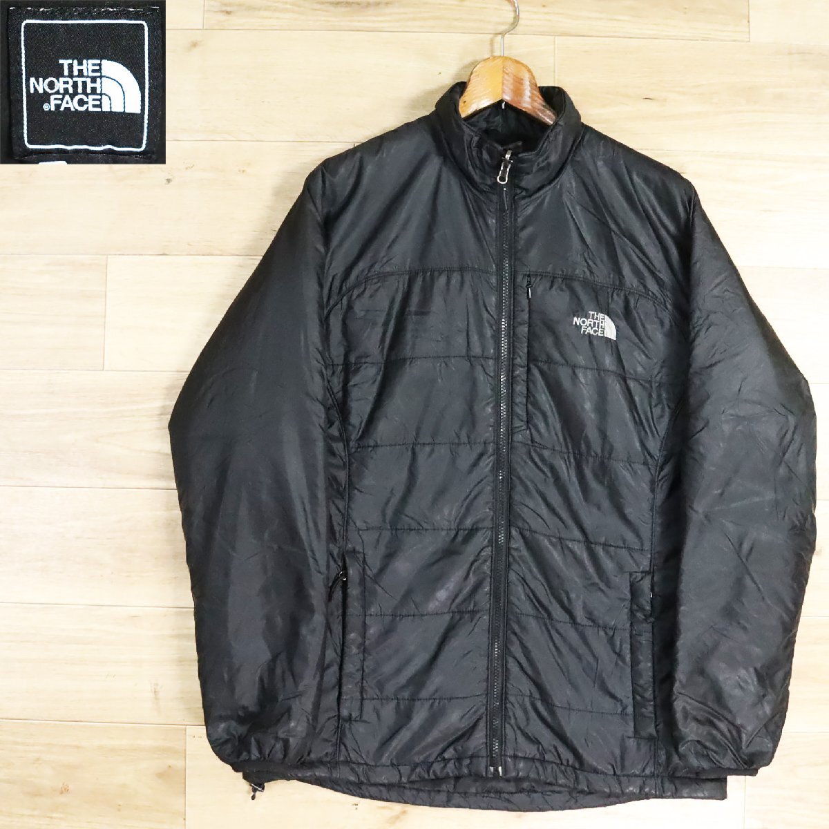 A6T/D7.17-2 アメリカ古着 THE NORTH FACE ザ ノースフェイス 中綿ジャケット レディース L ジャンパー ブルゾン