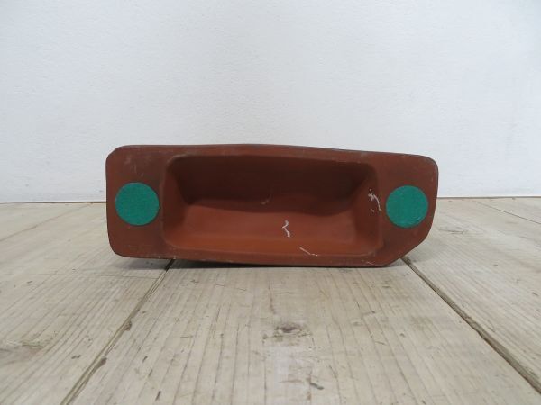 【USED】 陶製 和犬 親子 彫刻 置物 検索用⇒ 柴犬/戌/F0928_画像6