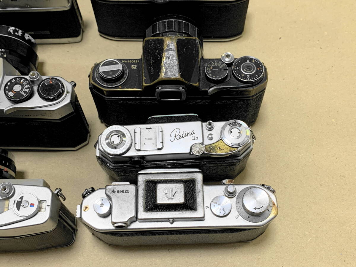 フィルムカメラ まとめ売り 12臺セット 動作未確認(rèn) ジャンク ペンタックス/CANON/Minolta/他 #02407